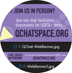 thumbnail image for Q Chat Space Web Banners